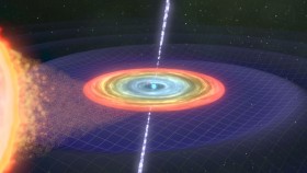 Continuous gravitational waves animation