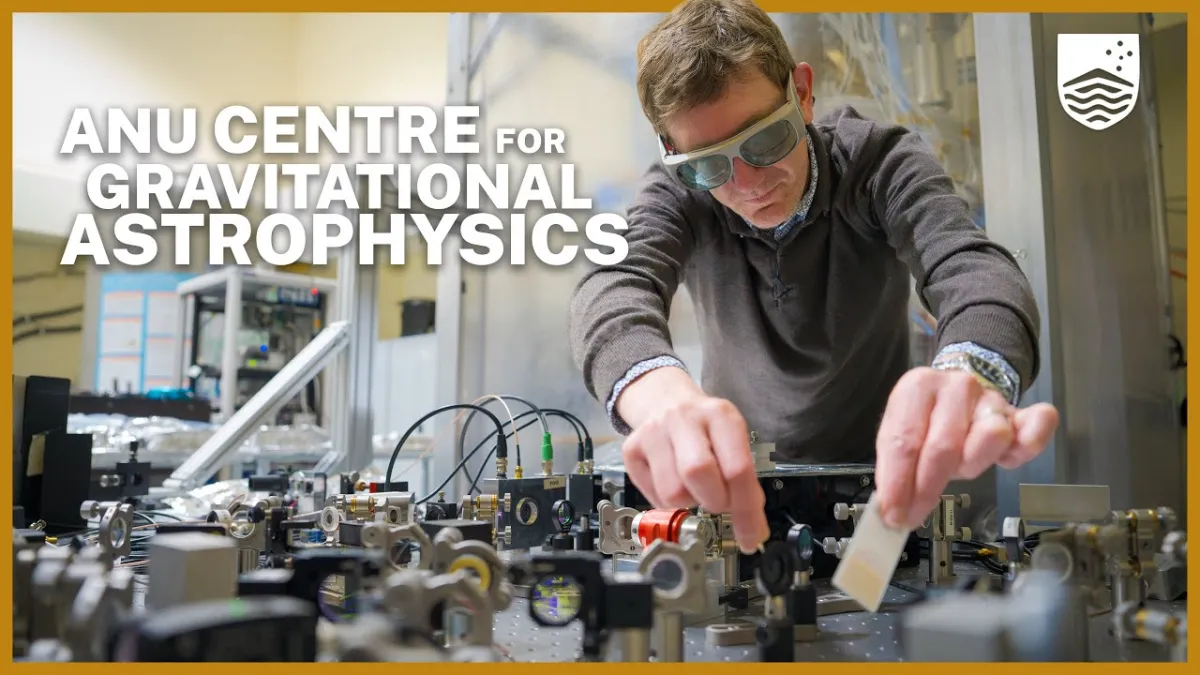 Preview image for the video "Inside the research at the ANU Centre for Gravitational Astrophysics".